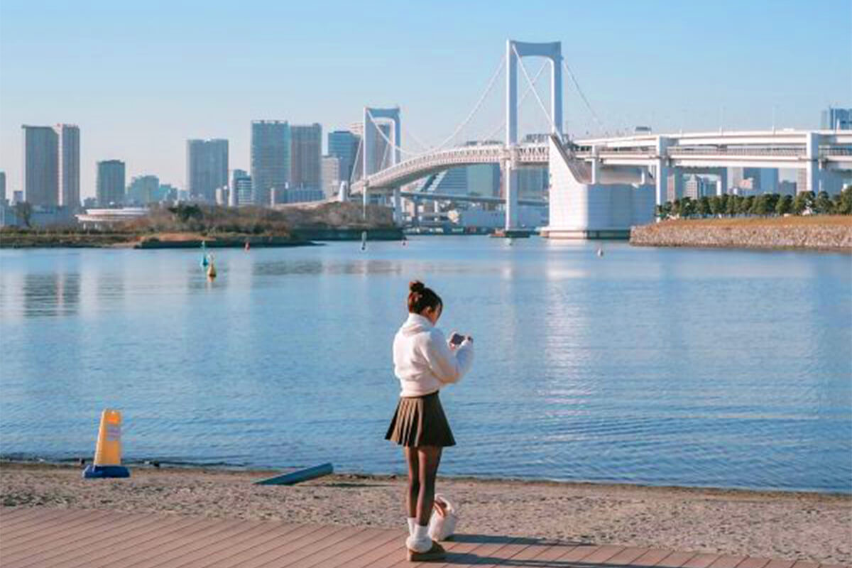 Đảo Nhân Tạo Odaiba (Nguồn: Sưu tầm)